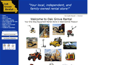 Desktop Screenshot of oakgroverental.net